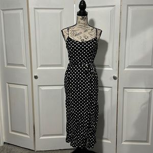 Women's Velvet Torch Polka Dot Dress